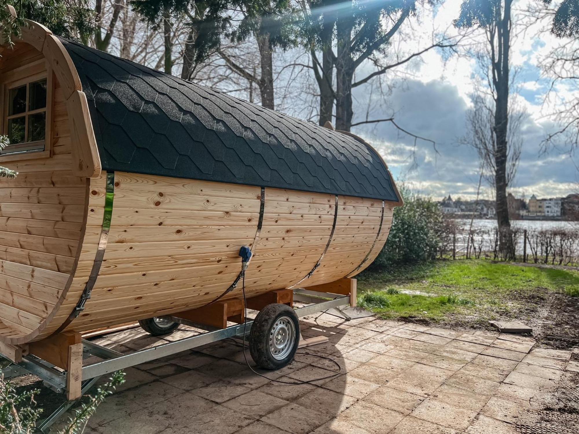 Wohnen im CampingCube direkt am Rhein Köln Exterior foto